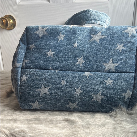 Wildfox Denim Blue Star Tote - Picture 4 of 8